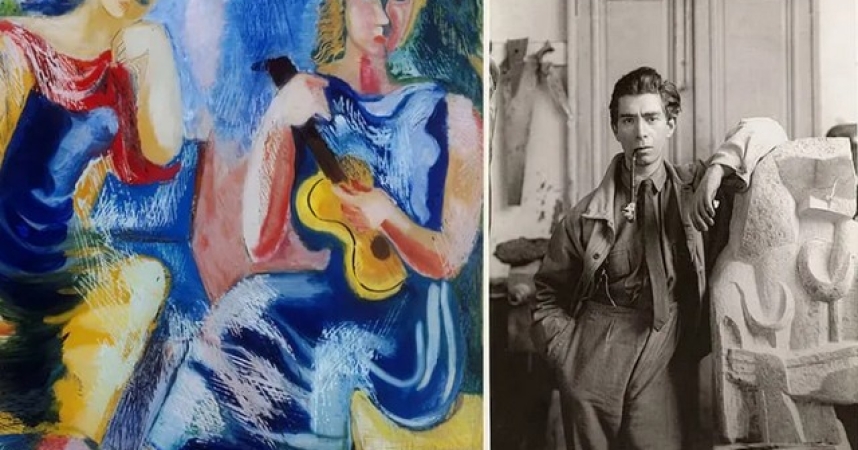 Zadkine et Modigliani, ensemble solitaires